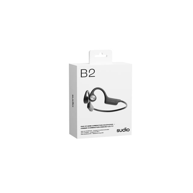 Sudio B2 Bone Conduction Headphones - Black