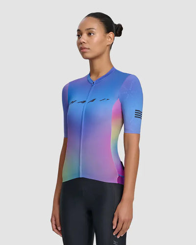 Women's - Blurred Out Pro Hex Jersey 2.0 - Blue Mix