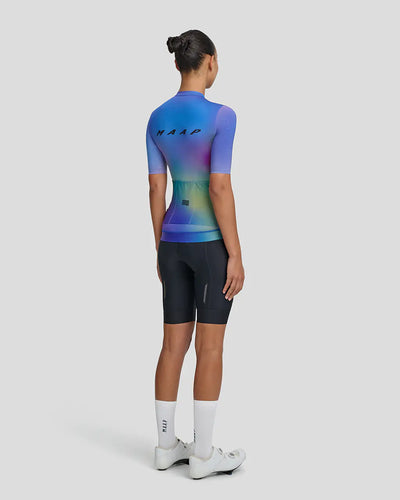 Women's - Blurred Out Pro Hex Jersey 2.0 - Blue Mix