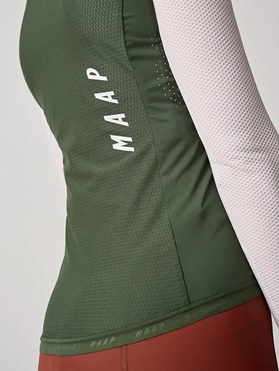 MAAP - Women's Draft Team Vest - Bronze Green