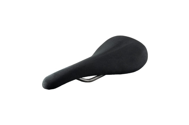 Beast - LEATHER SADDLE GRIP, Carbon, Alcantara Leather, 145mm, Black