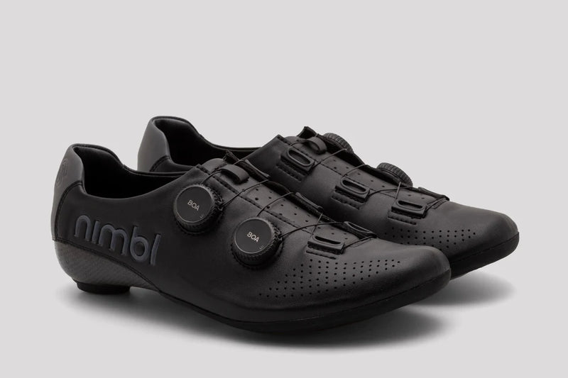 Exceed - Black Road Cycling Shoes