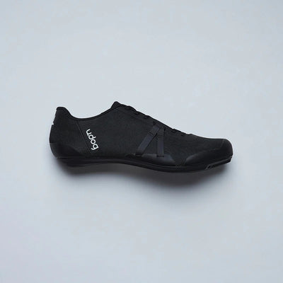 Tensione Pure Black Road Cycling Shoes