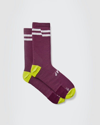MAAP - Emblem Sock - Burgundy