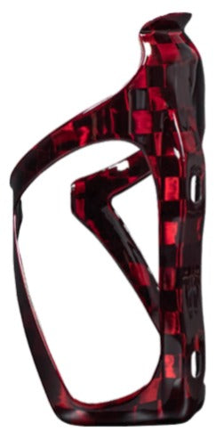 Beast - BOTTLE CAGE AMB, Carbon, SQUARE-Finish, Red