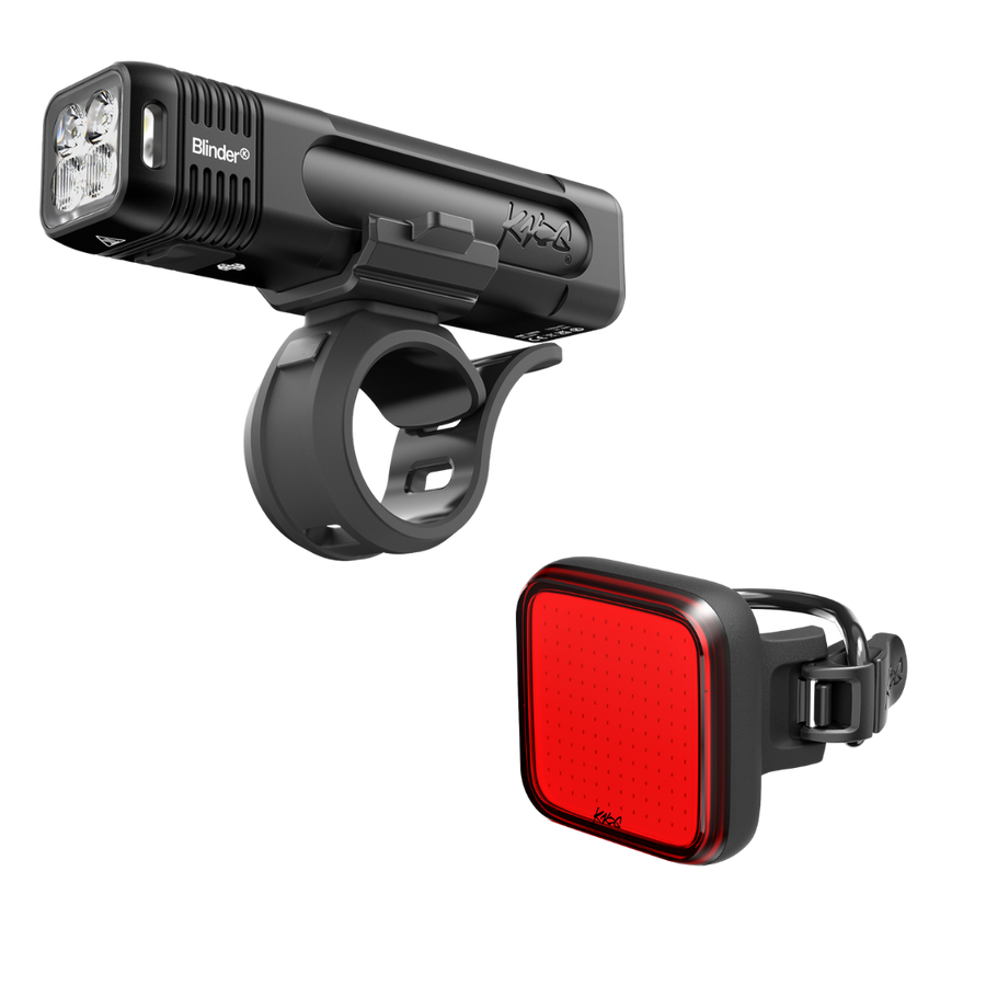 KNOG - Blinder 600 & Blinder Square Rear Bike Light Set