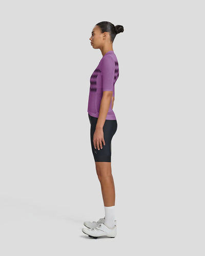 Women's - Blurred Out Ultralight Jersey - Plum