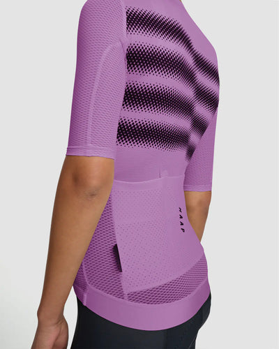 Women's - Blurred Out Ultralight Jersey - Plum