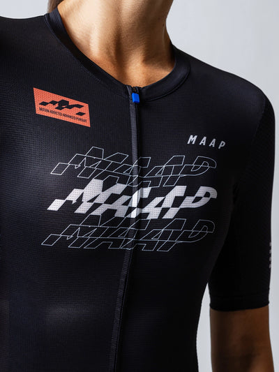 MAAP Women's Fragment Pro Air Jersey 2.0 - Black