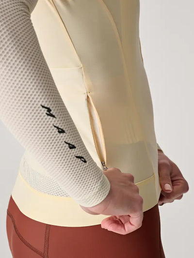 MAAP - Women's Evade Pro Base LS Jersey 2.0 - Sandstone/Limestone