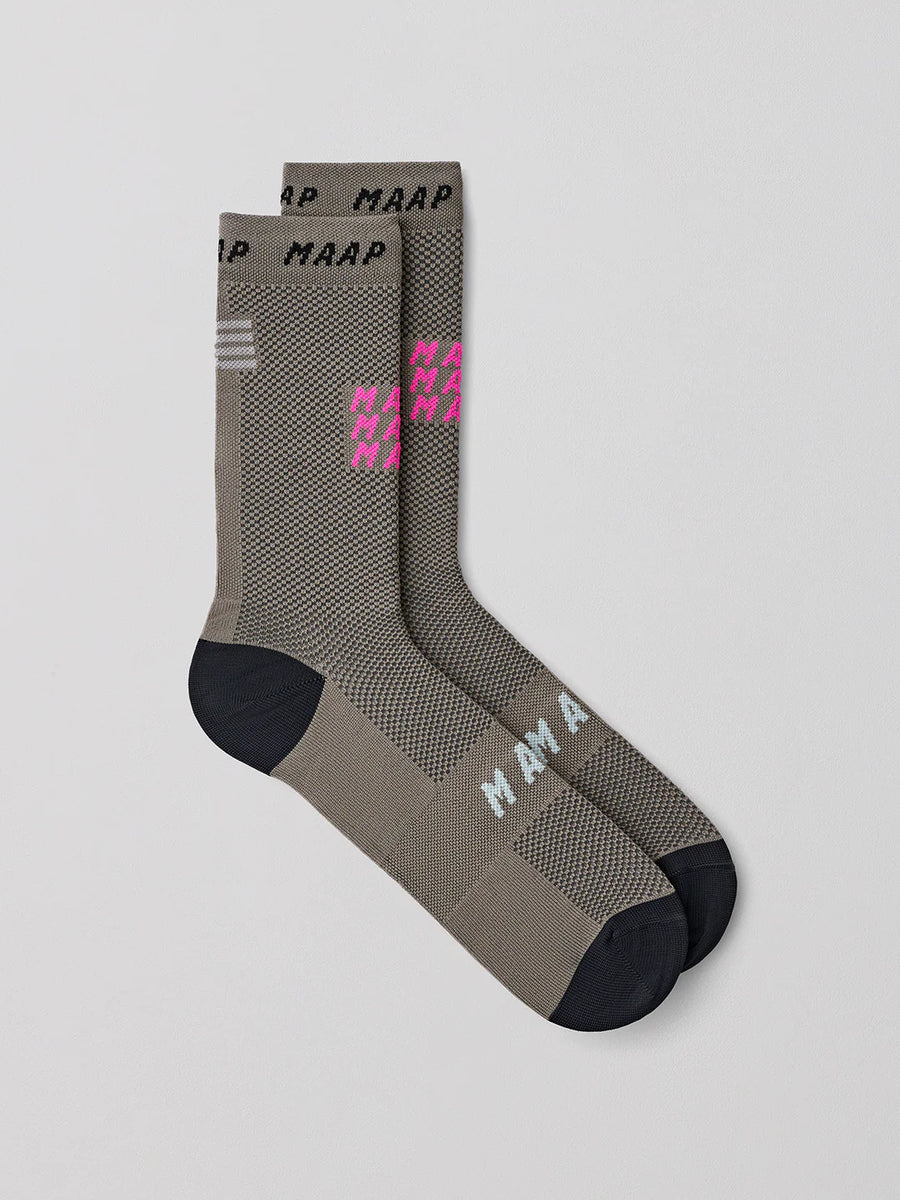 MAAP - Eclipse Sock - Black/Morel