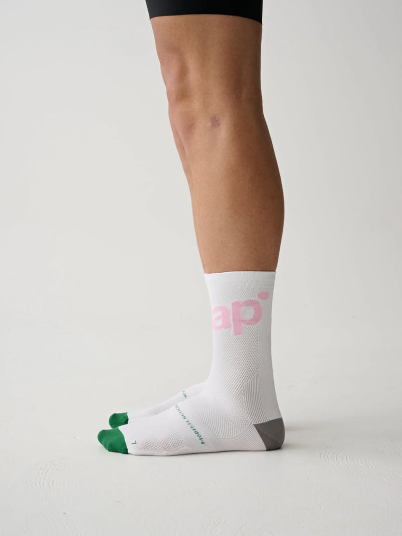 MAAP - Training Sock - White/Orchid