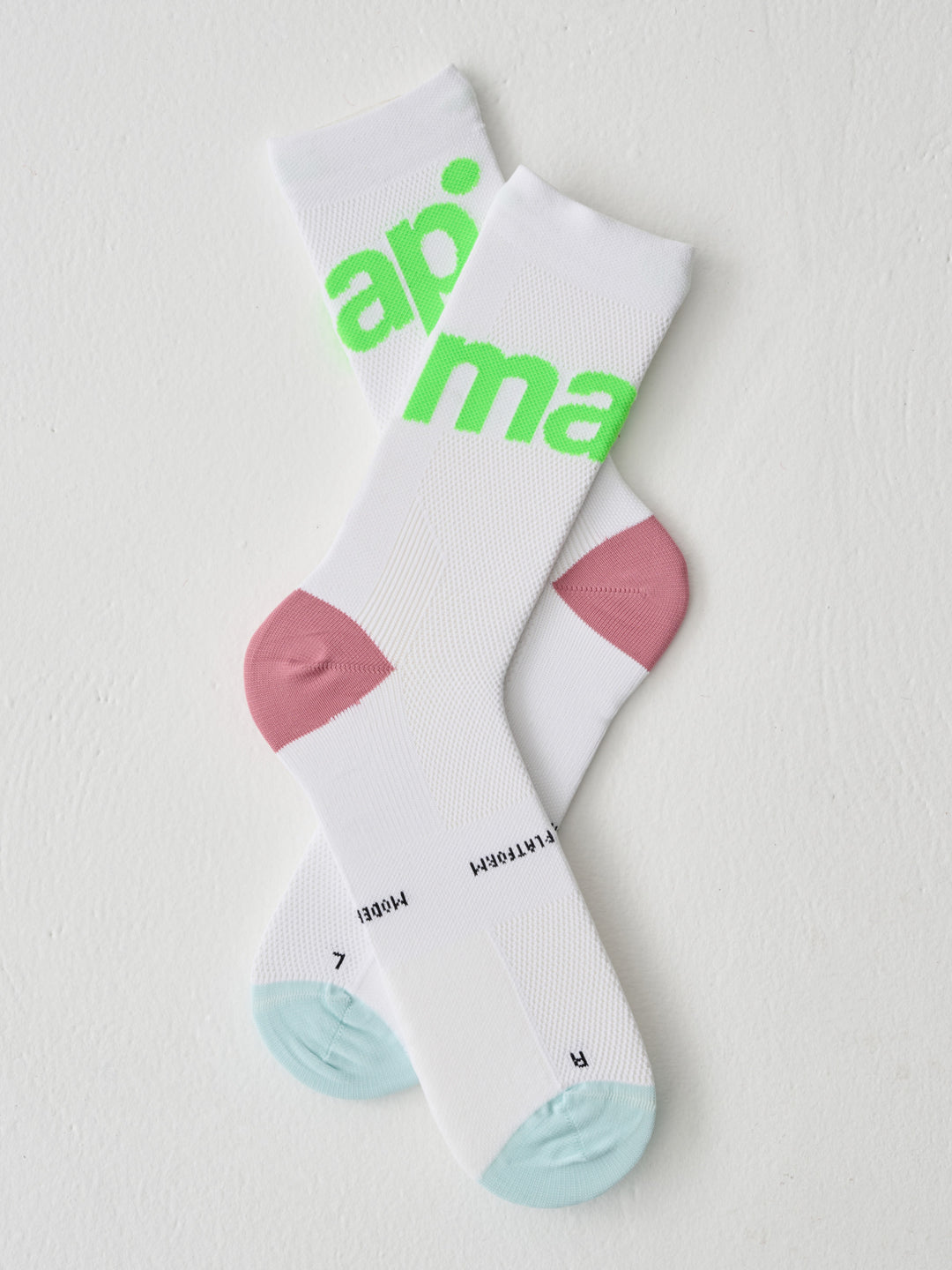 MAAP - Training Sock - White / Fluoro Green