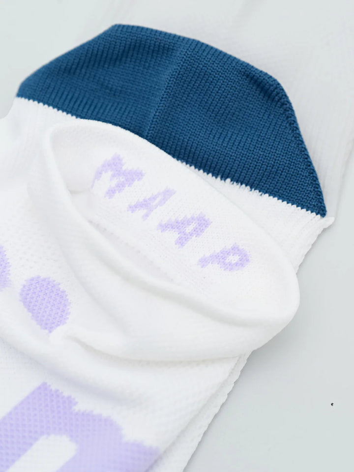 MAAP - Training Sock - White / Purple