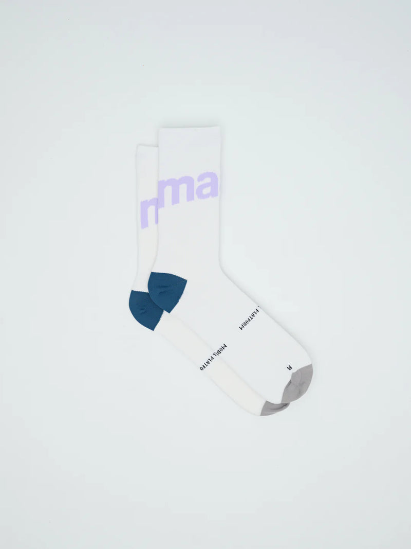 MAAP - Training Sock - White/Purple