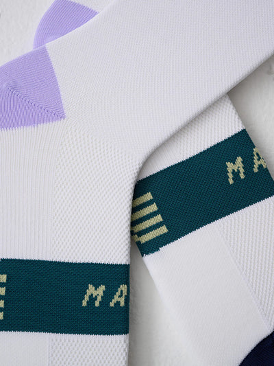 MAAP - Level Sock - White/Heather Mix