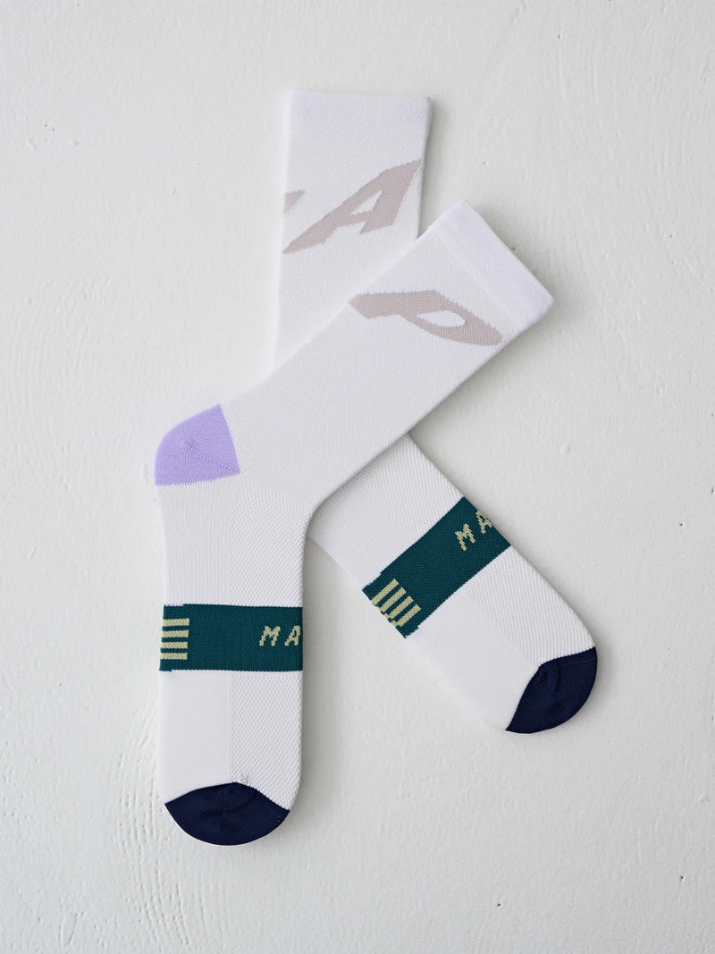 MAAP - Level Sock - White/Heather Mix