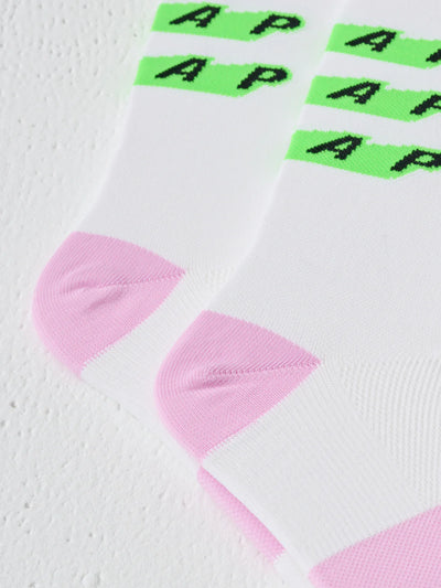 MAAP - Evade X Sock - White / Fluro Green
