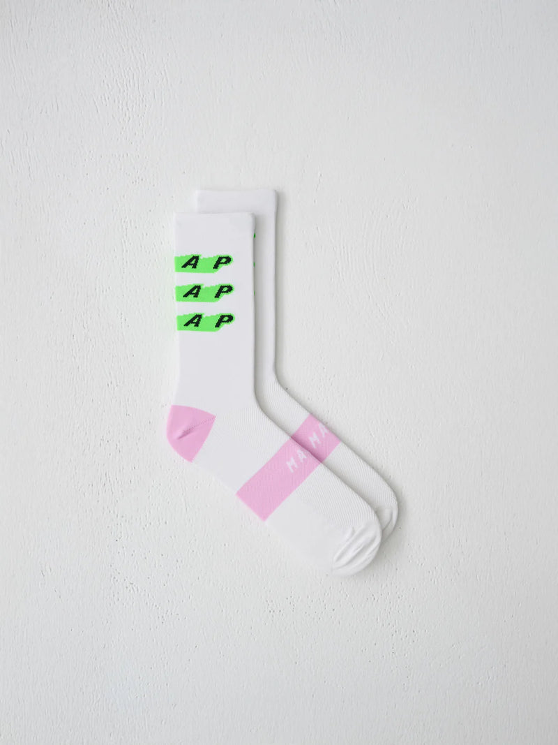 MAAP - Evade X Sock - White / Fluro Green