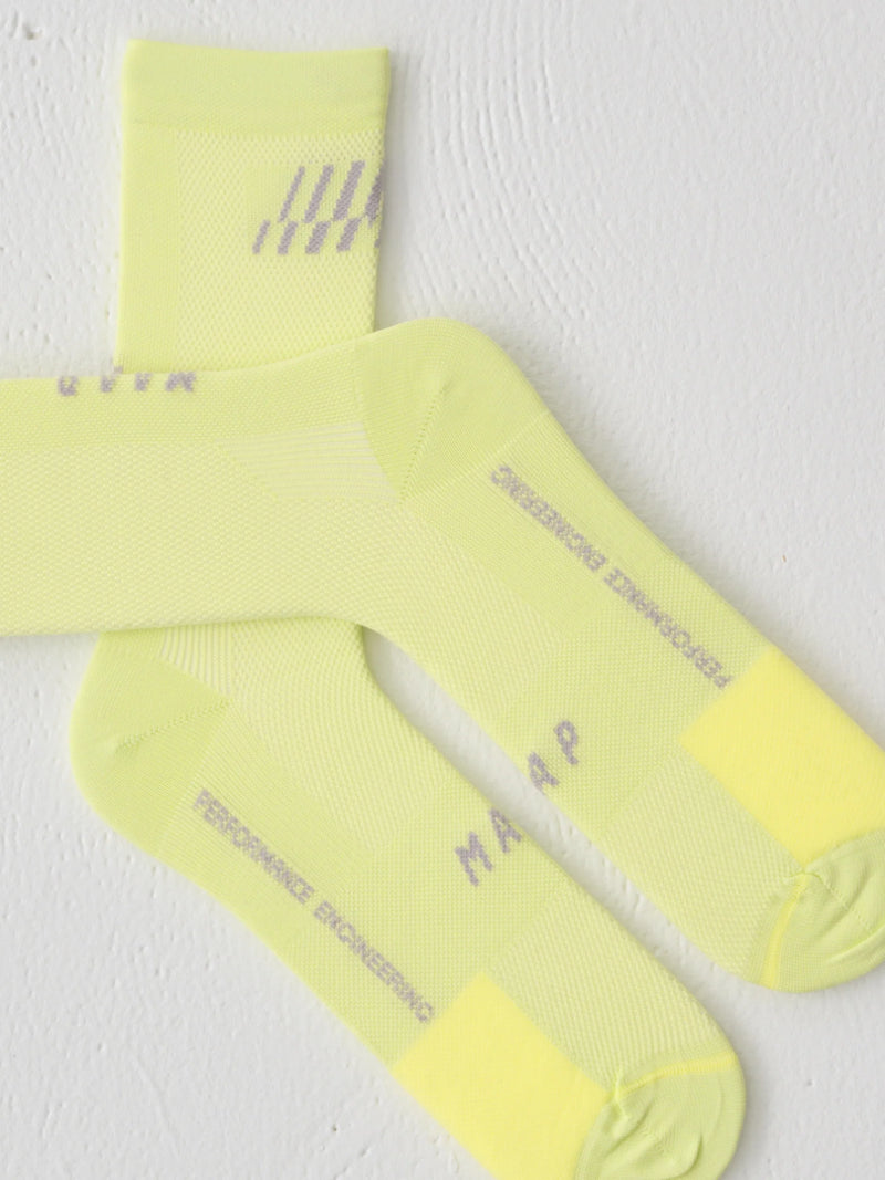 MAAP - Aerate Sock - Shadow Lime