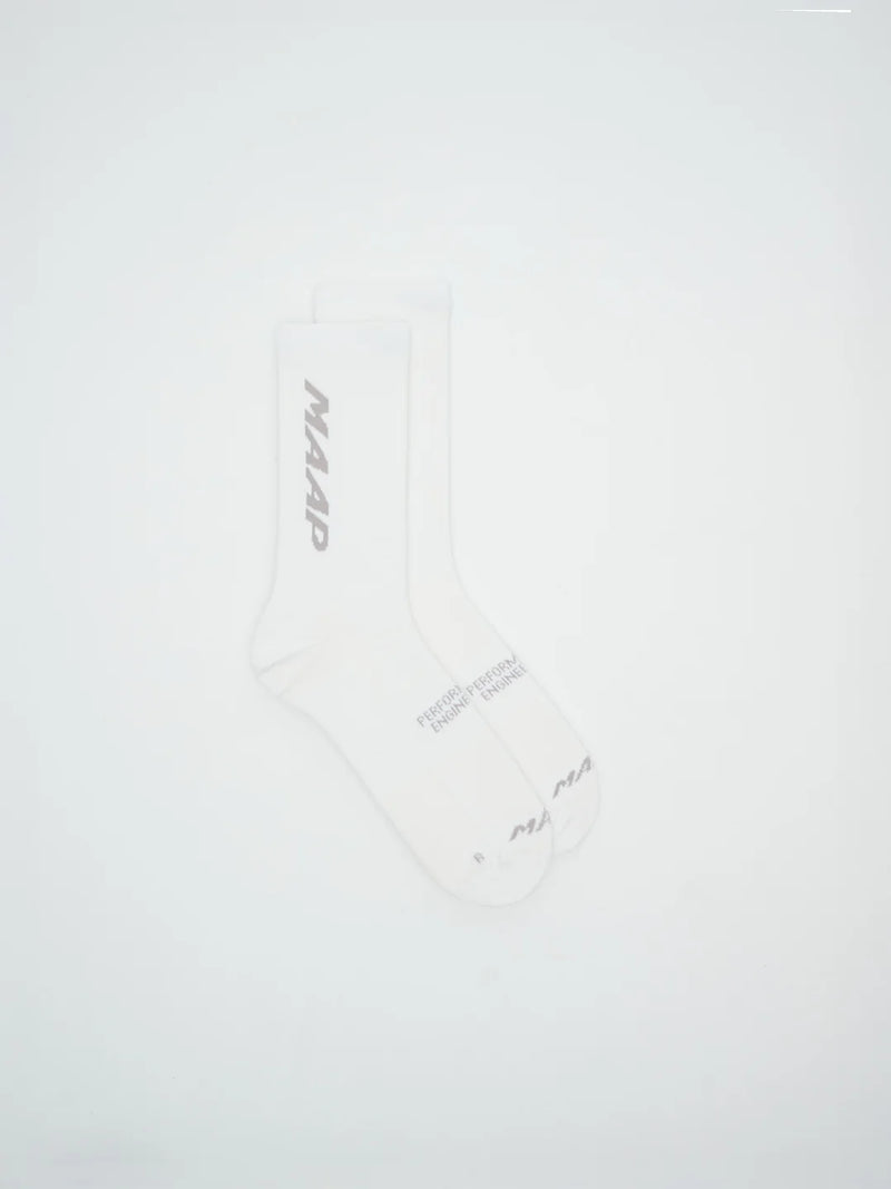 MAAP - Emerge Sock - White/Glacier