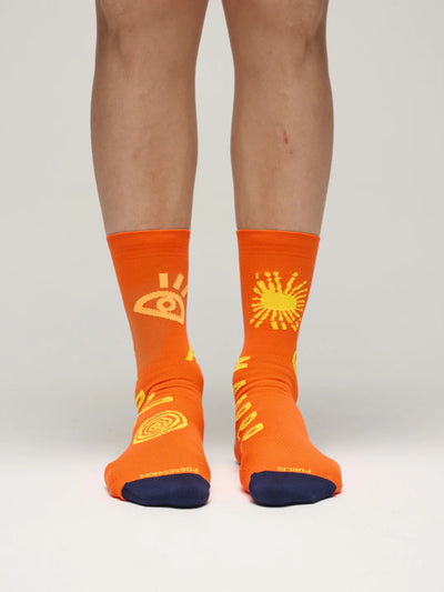 MAAP - MAAP + PUBLIC POSSESSION Sock - Warm Red