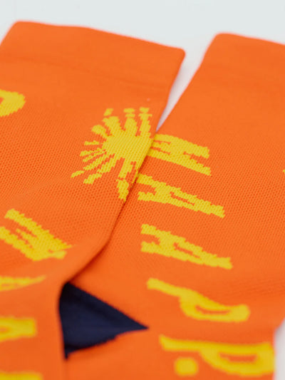 MAAP - MAAP + PUBLIC POSSESSION Sock - Warm Red