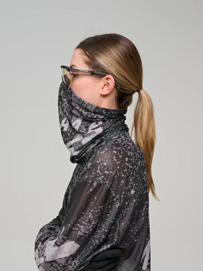 MAAP - Alt Road Mesh Summer Neck Warmer - Silver/Black