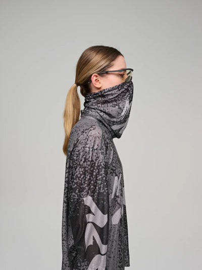 MAAP - Alt Road Mesh Summer Neck Warmer - Silver/Black