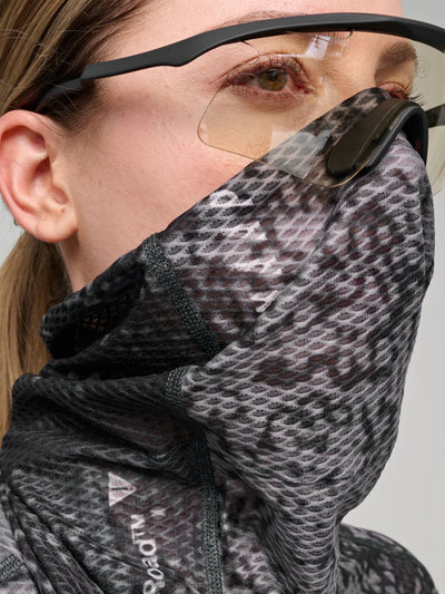 MAAP - Alt Road Mesh Summer Neck Warmer - Silver/Black