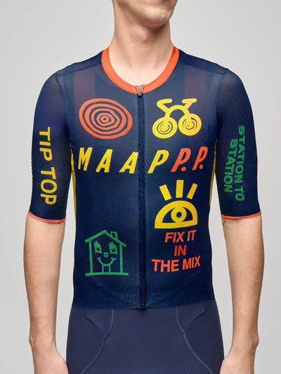 MAAP - MAAP + PUBLIC POSSESSION Pro Air Jersey 3.0 - Navy