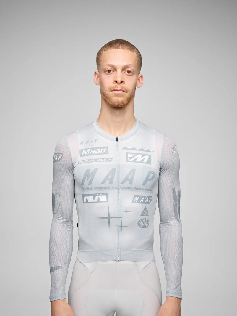 MAAP - Drome Pro Air LS Jersey 3.0 - Ice Grey