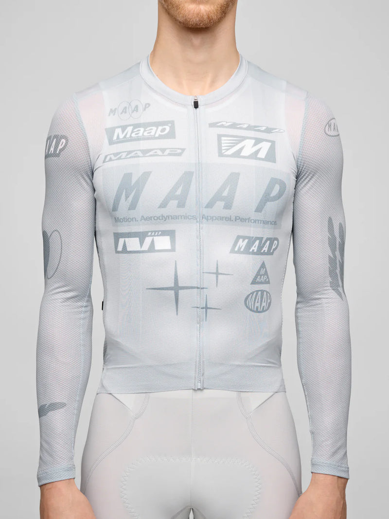 MAAP - Drome Pro Air LS Jersey 3.0 - Ice Grey