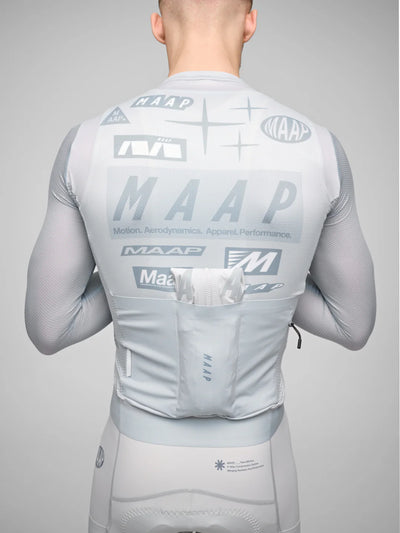 MAAP - Drome Pro Air LS Jersey 3.0 - Ice Grey