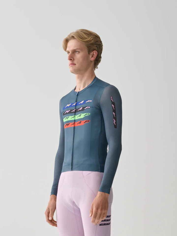 MAAP - Evade X Pro Air LS Jersey 3.0 - Uniform Blue