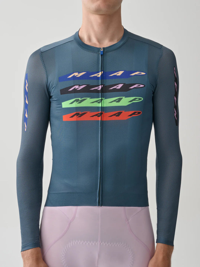 MAAP - Evade X Pro Air LS Jersey 3.0 - Uniform Blue