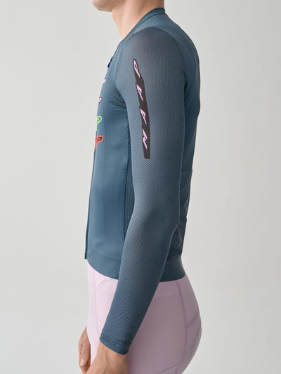 MAAP - Evade X Pro Air LS Jersey 3.0 - Uniform Blue