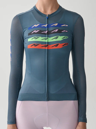 MAAP - Women's Evade X Pro Air LS Jersey 3.0 - Uniform Blue