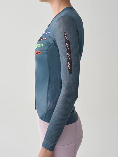MAAP - Women's Evade X Pro Air LS Jersey 3.0 - Uniform Blue