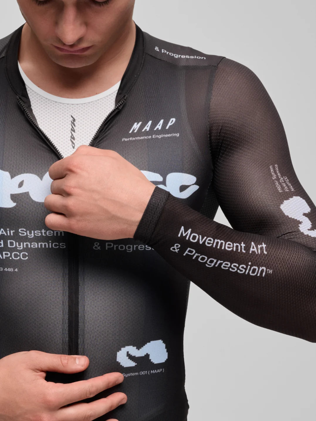 MAAP - Strata Pro Air LS Jersey 3.0 - Dark Choc