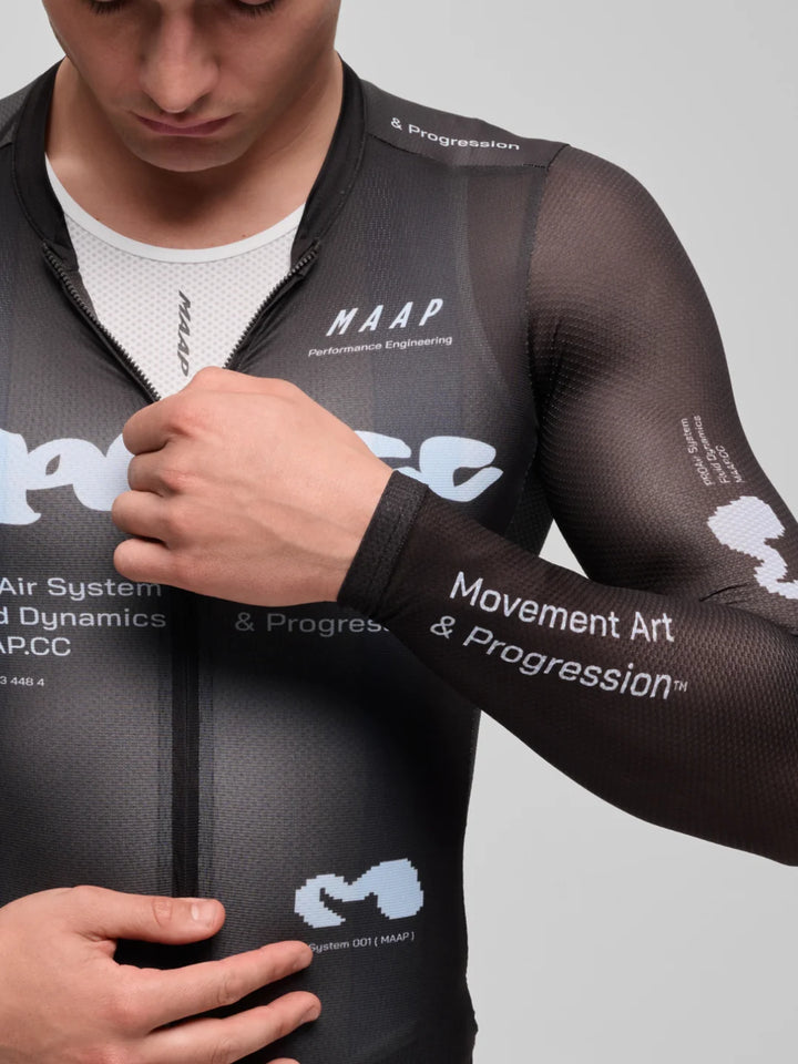 MAAP - Strata Pro Air LS Jersey 3.0 - Dark Choc