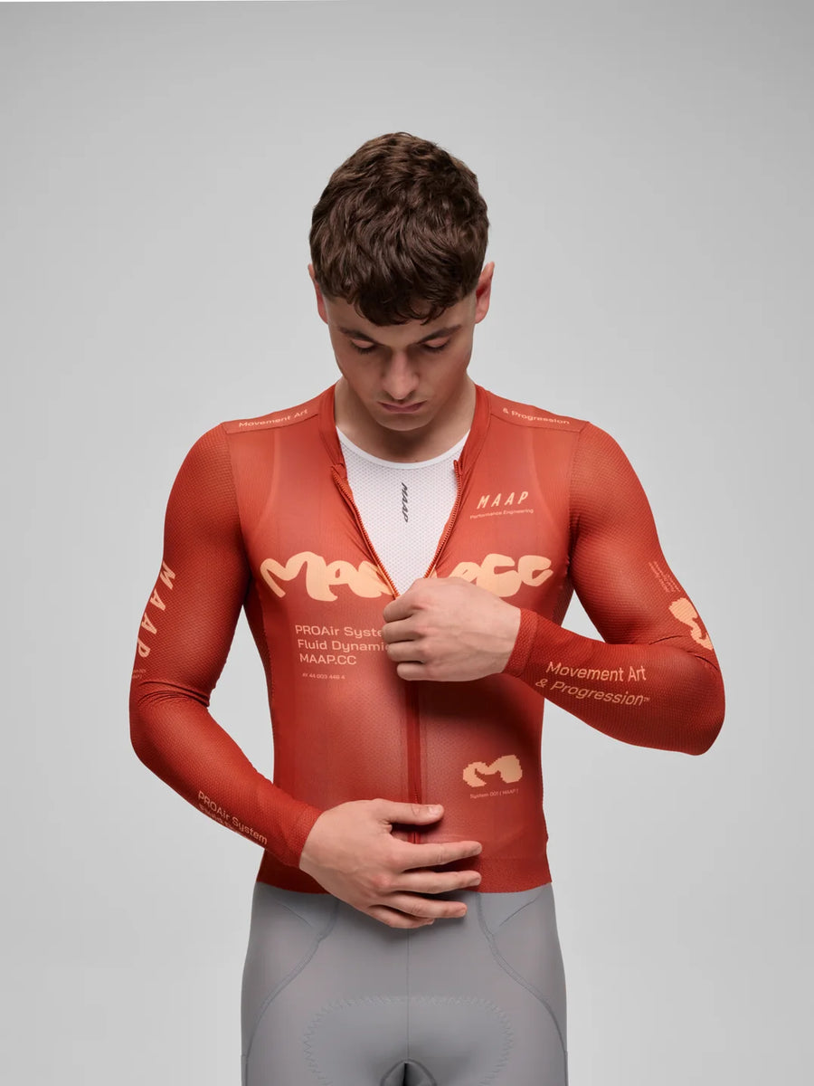 MAAP - Strata Pro Air LS Jersey 3.0 - Picante