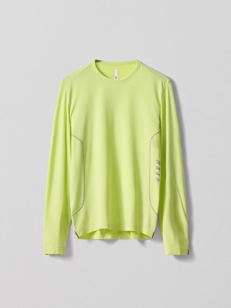 MAAP - Alt Road Tech LS Tee - Shadow Lime