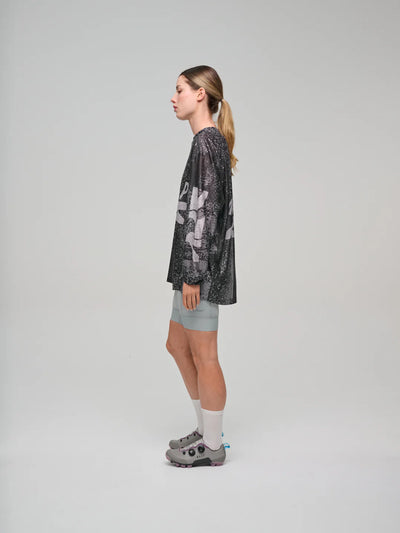 MAAP - Alt Road LS Mesh Tee - Silver/Black