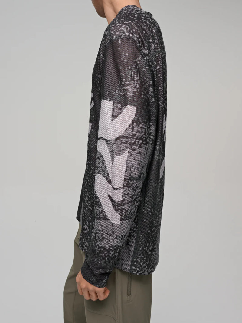 MAAP - Alt Road LS Mesh Tee - Silver/Black