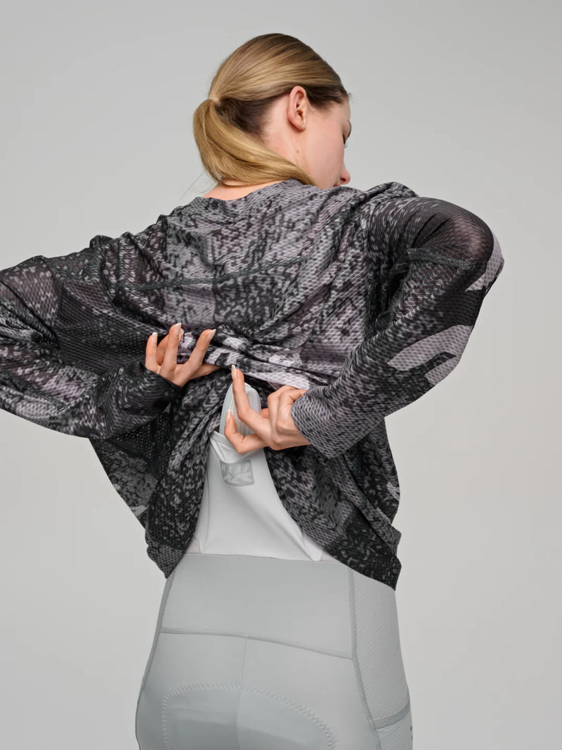 MAAP - Alt Road LS Mesh Tee - Silver/Black