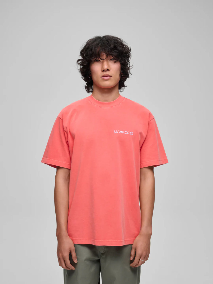 MAAP - Essentials CC Tee - Peach Echo