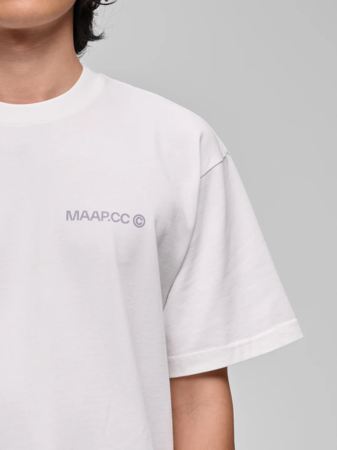 MAAP - Essentials CC Tee - White/Icelandic Blue
