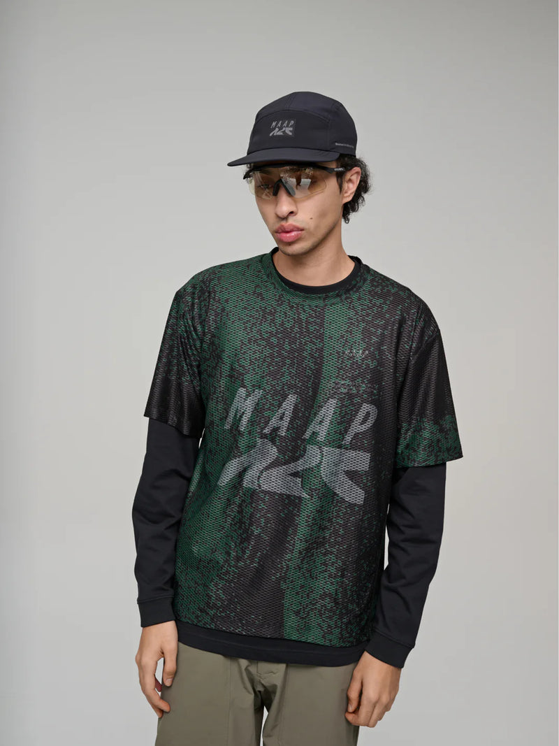 MAAP - Alt Road Mesh Tee - Hunter Green