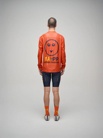 MAAP - MAAP + PUBLIC POSSESSION LS Mesh Tee - Warm Red